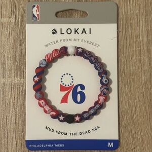 Philadelphia 76ers Lokai Bracelet Size Medium